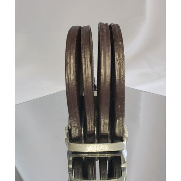 Malboro Miles Leather Cork Coaster & Metal Spur Holder Western Set 2003 - Picture 4 of 9